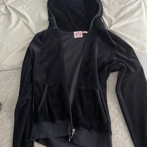 Juicy black zip up